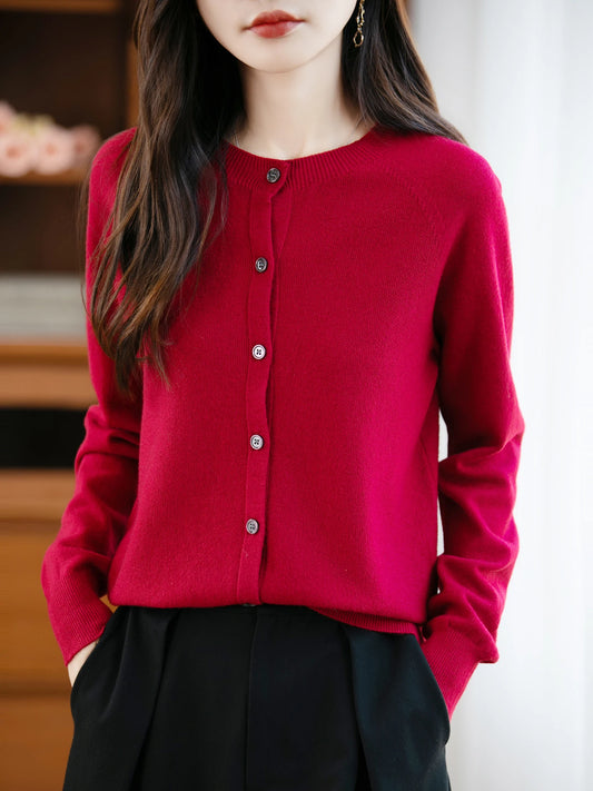 Wool Long Sleeve Sweater