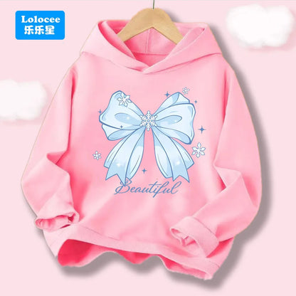 Petal Butterfly Spring Autumn Soft Cotton Hoodies