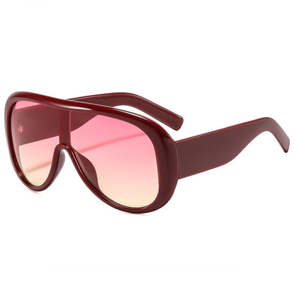 Retro Oversized Pilot Big Frame Sunglasses