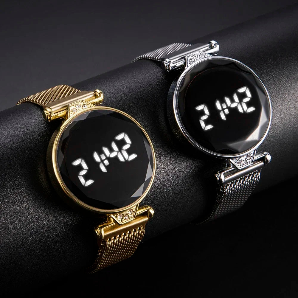 DANA Luxury Rose Gold LED Digital Watch