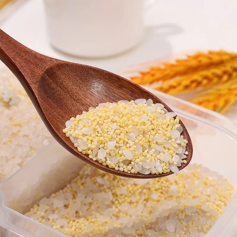 10/1Pcs Wooden Spoon Long Hand Soup Scoops Kitchen