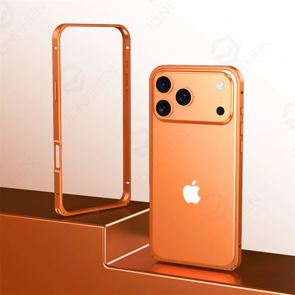 Light Aluminum Metal Frame Thin Case Bumper For iPhone 17  Max Alloy Titanium Protect Back