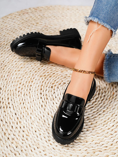 Round Toe Solid Lolita Shoes