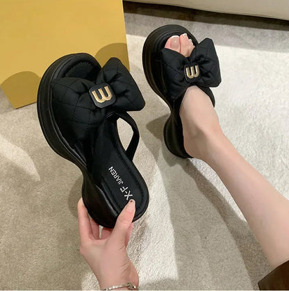 High Heels Leisure flower Slipper