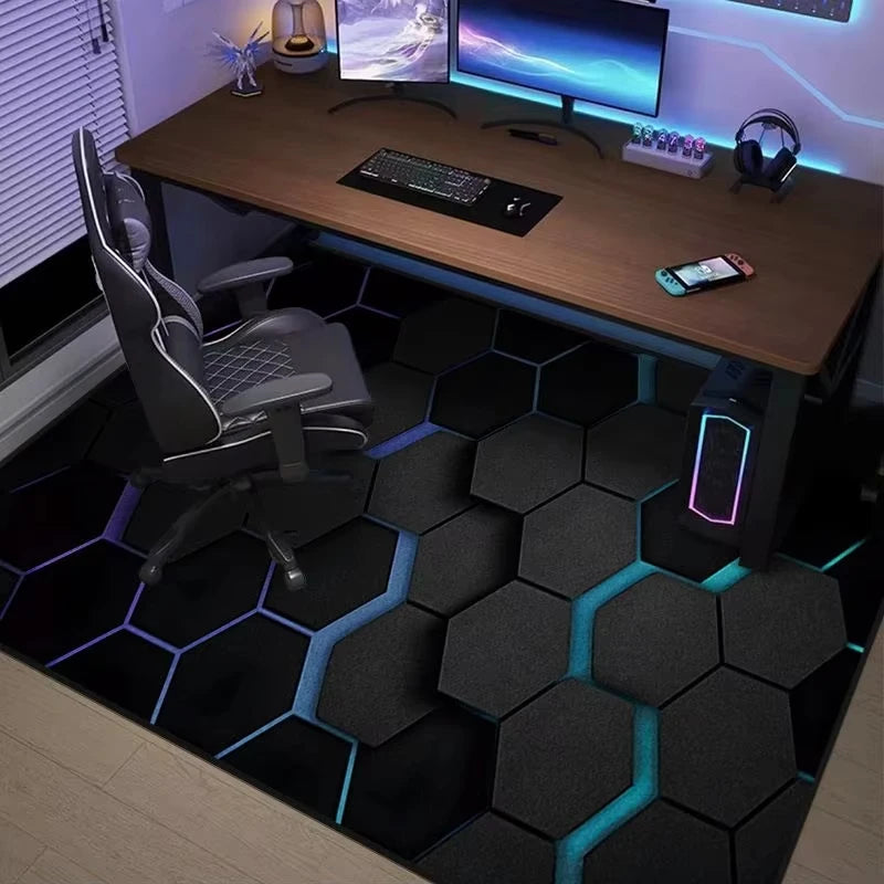 VIKAMA Trendy Study Room Gaming Room Rug