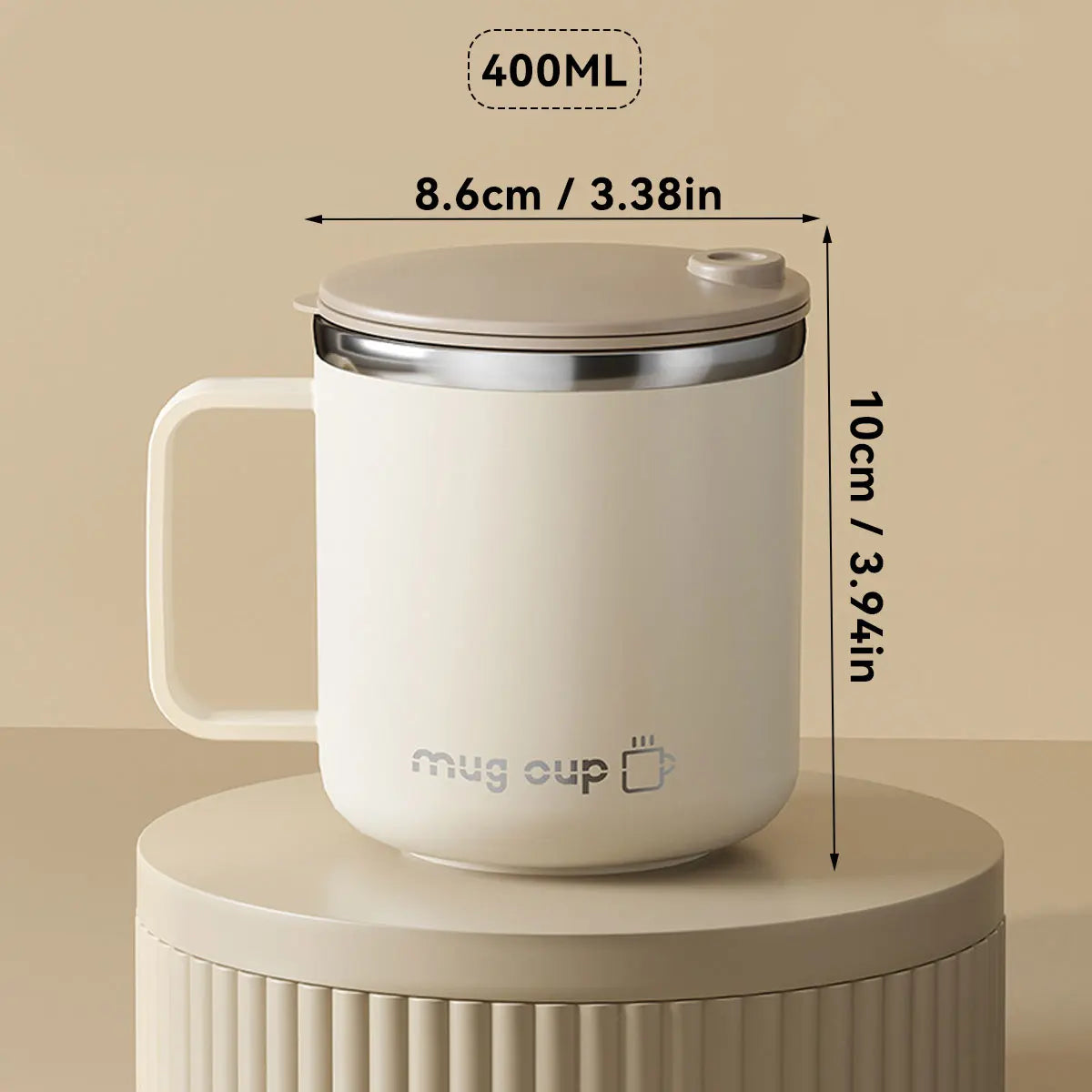 400ML Insulated Coffee Stainless Steel Coffee Cup Mug