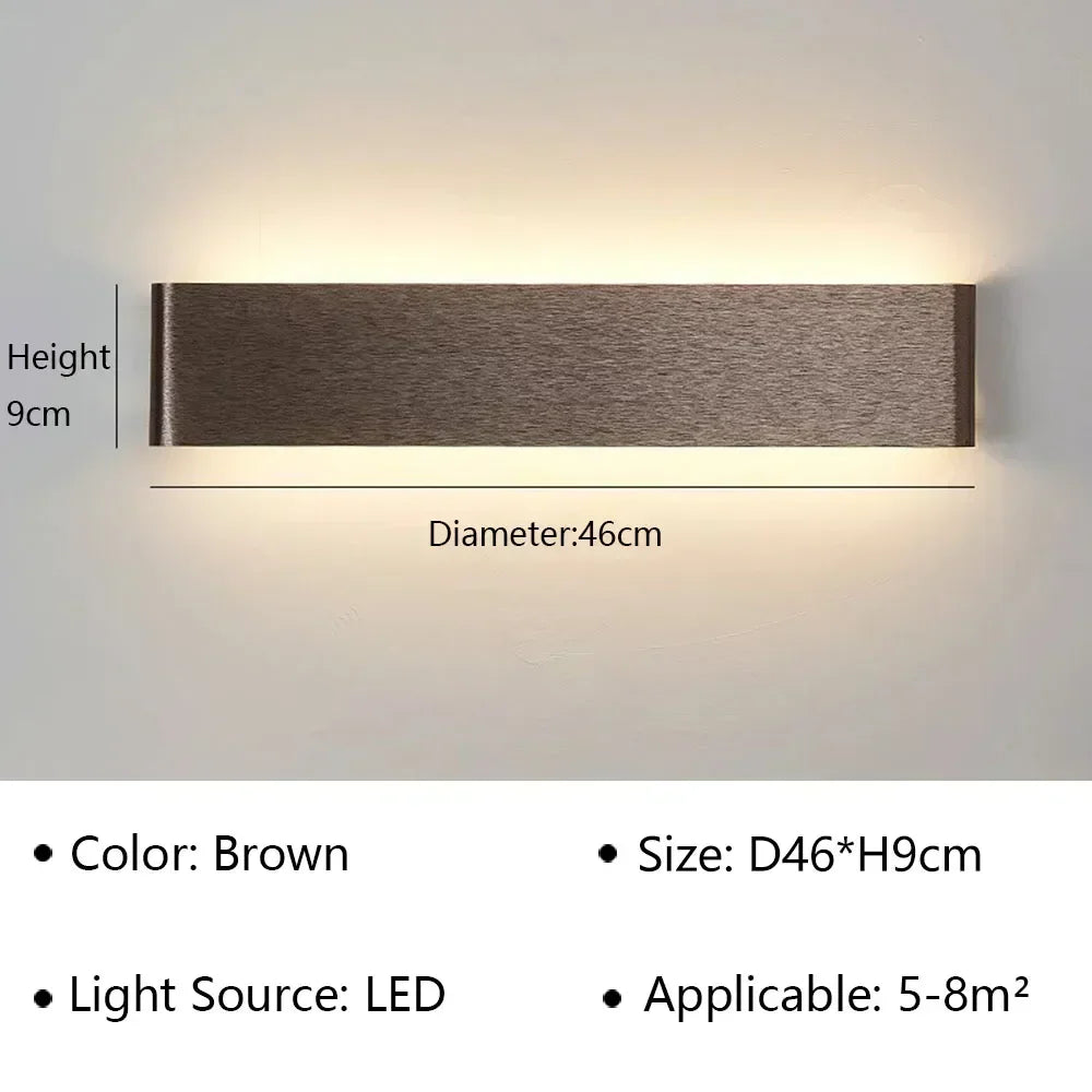 Modern LED Wall Lamp for Bedside Living Room Stairs Aisle
