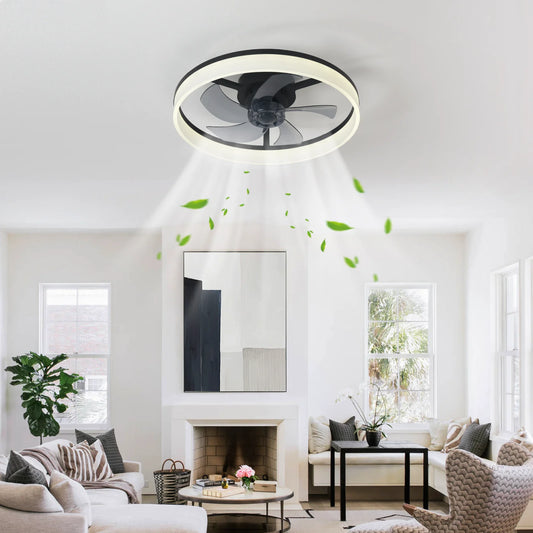 Ceiling Fan (With Lighting) Silent LED Dimmable Ceiling Fan