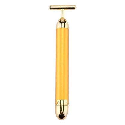 24k Gold Face Lift Roller Vibration Slimming Massager Vibrating Massager