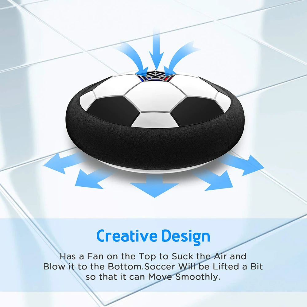 LED Hover Soccer Ball Air Power Training Playing Toys