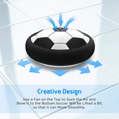 LED Hover Soccer Ball Air Power Training Playing Toys
