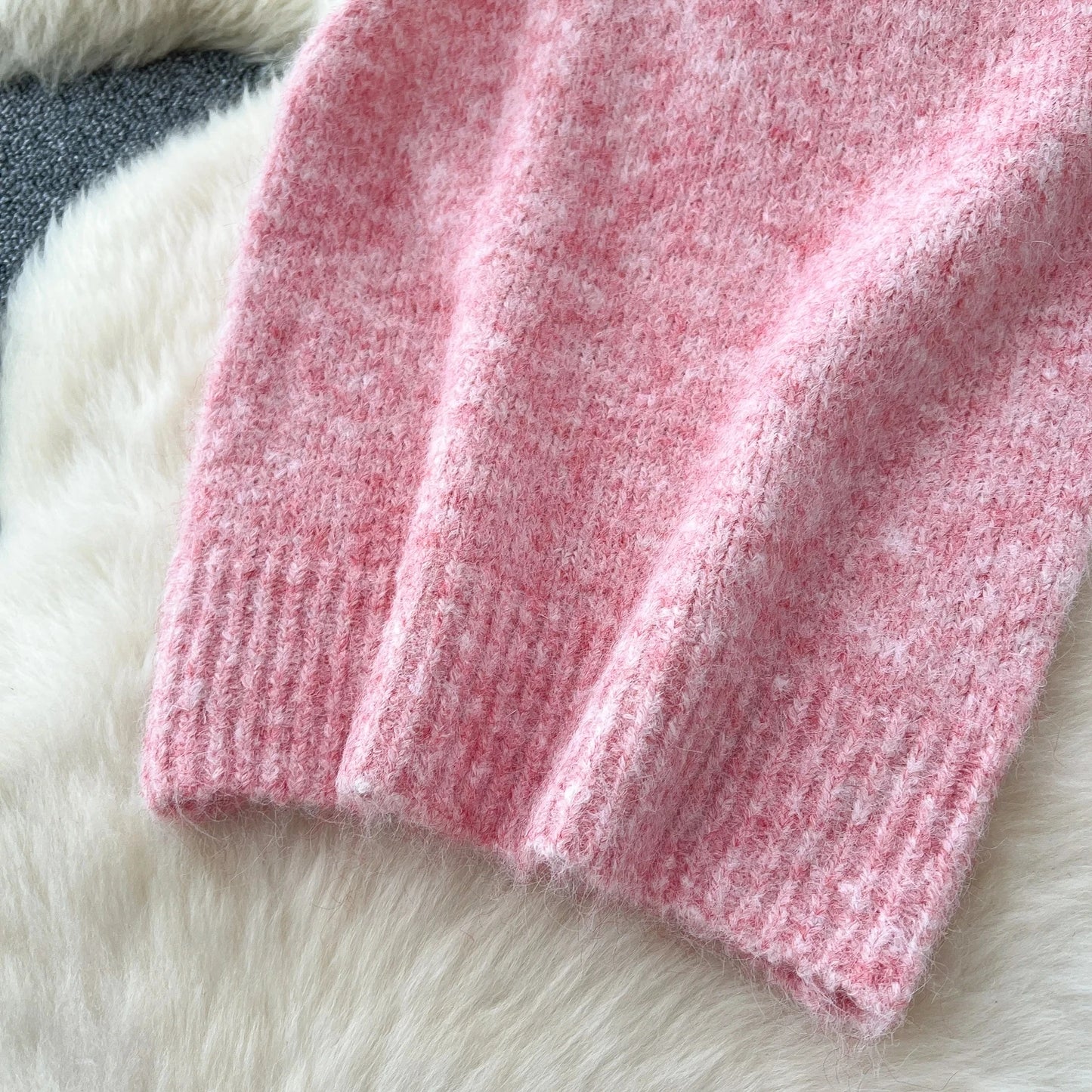 Suéter de cachemir de manga larga