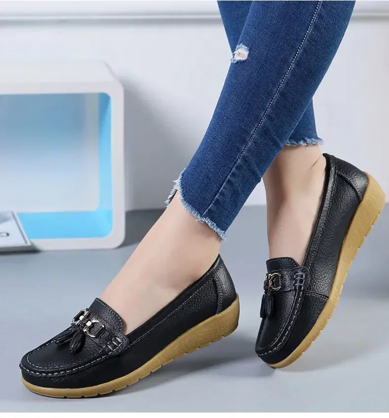 Slip Loafers Flat Shoes