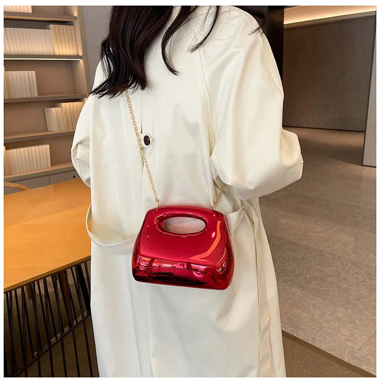 DANA Golden Acrylic Hobo Bags