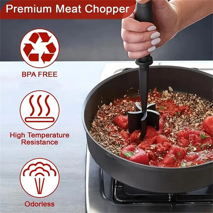 1pc Meat Chopper, Meat Shredder Heat Resistant