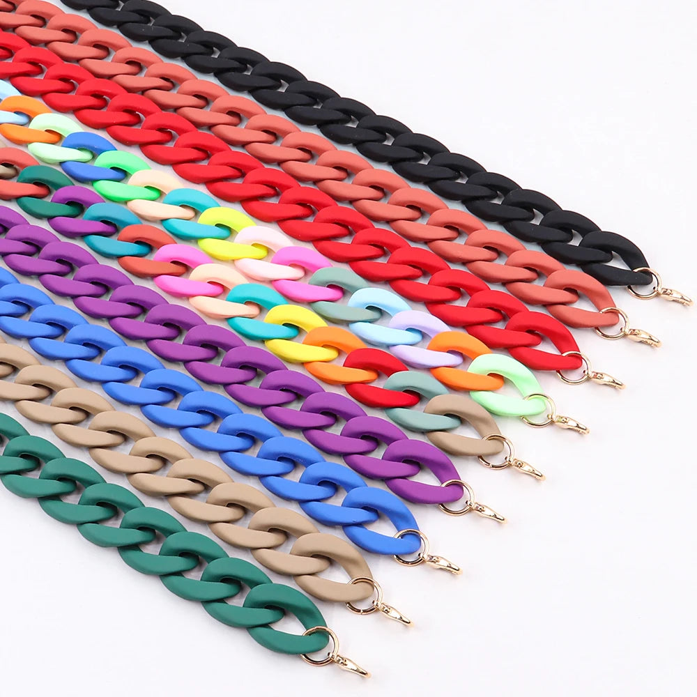 Fish Sheep Acrylic Chunky Chain Choker Necklace