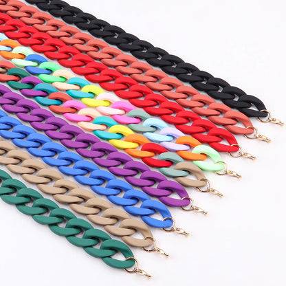 Fish Sheep Acrylic Chunky Chain Choker Necklace