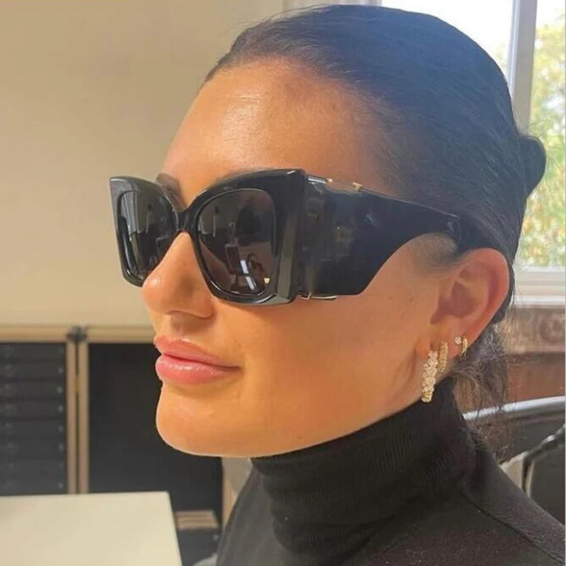 Retro Oversized Wide Legs Sunglasses