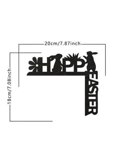 1pc Modern Metal Toilet Door Sign
