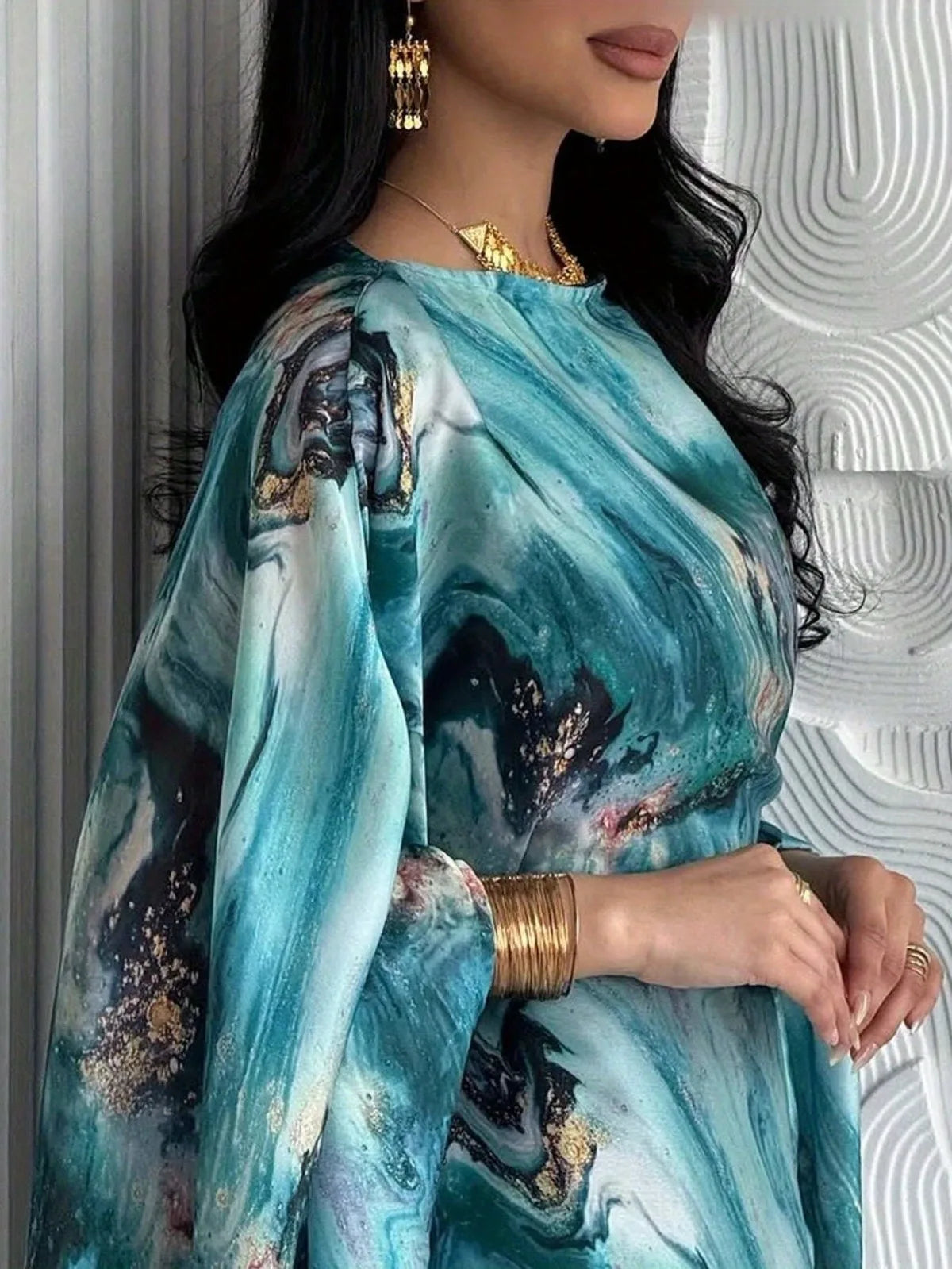 Middle Eastern Pullover Elegant Kaftans Abayas