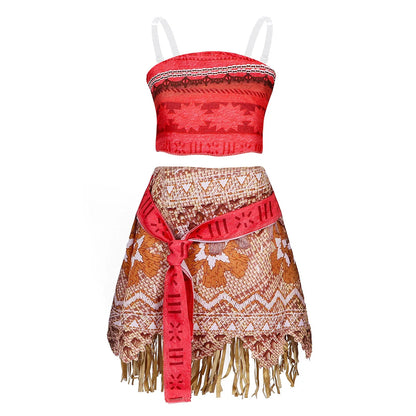 Cartoon Costume Cosplay Moana Halloween
