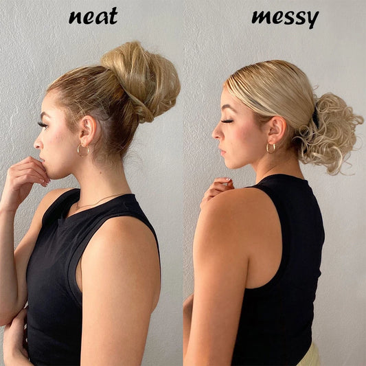 Messy Curly Elastic Hair Wigs