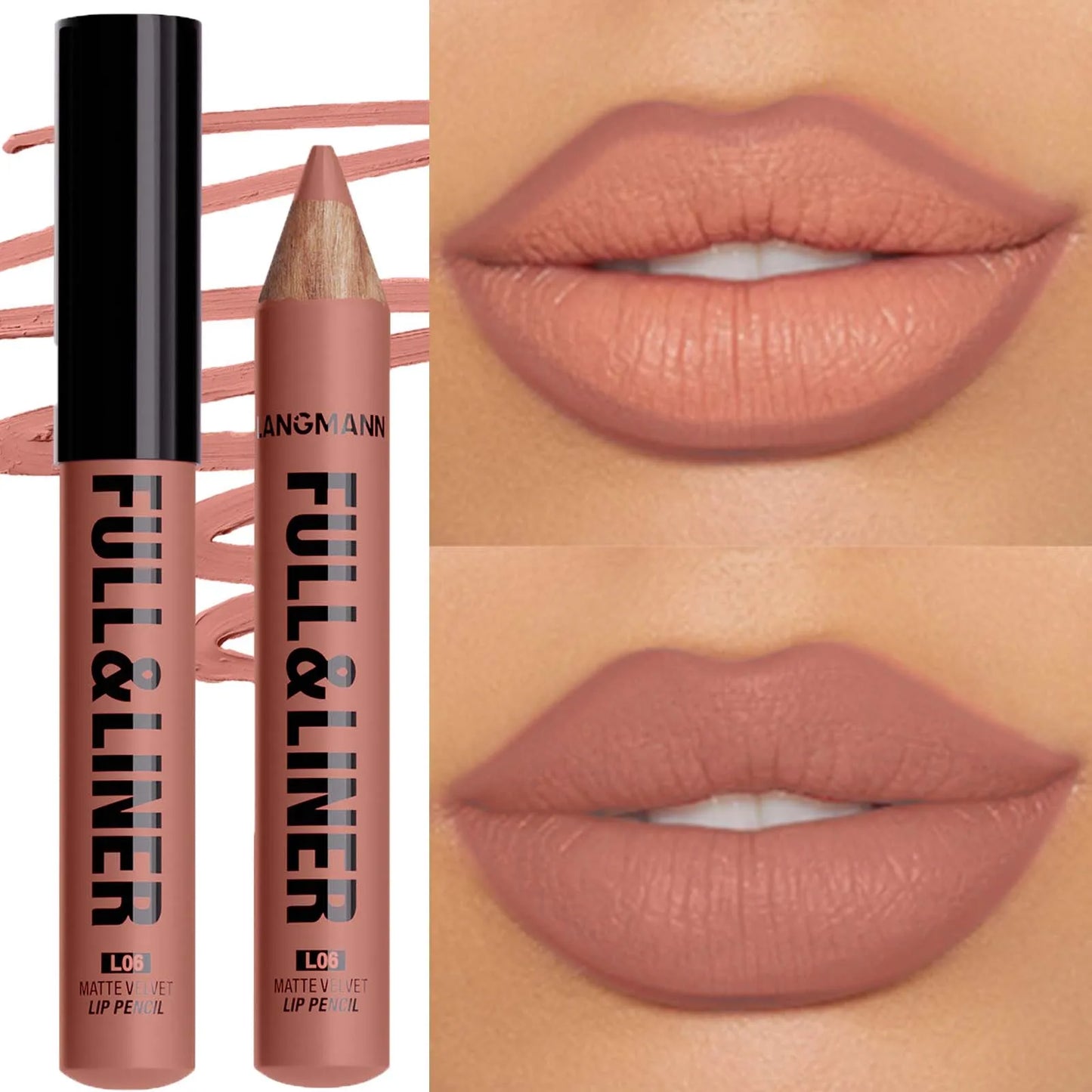 Waterproof Matte Lipliner Pencil Makeup