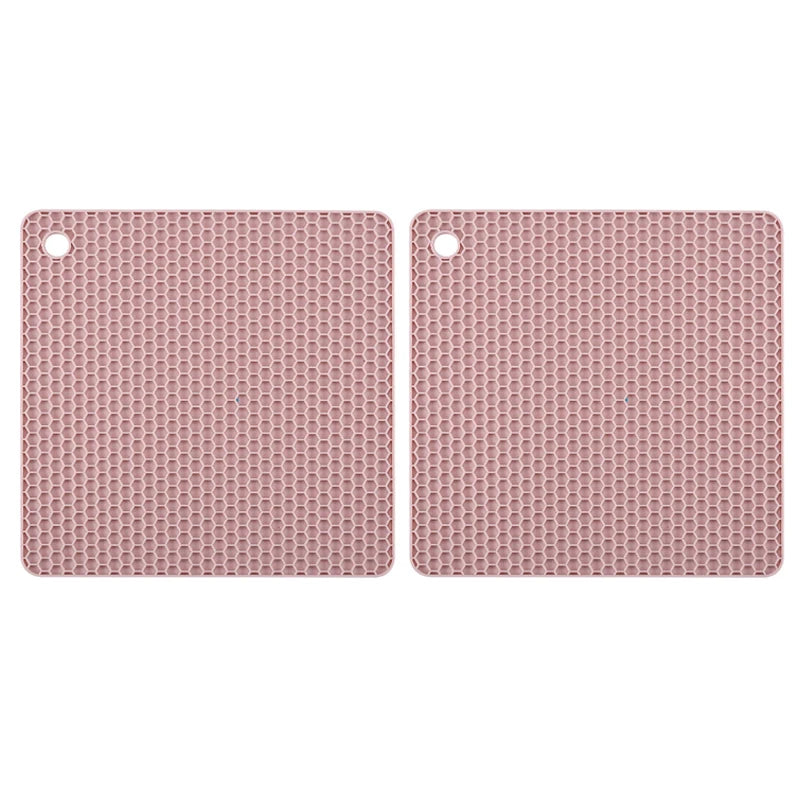 2/4 PCS Heat Resistant Silicone Mat