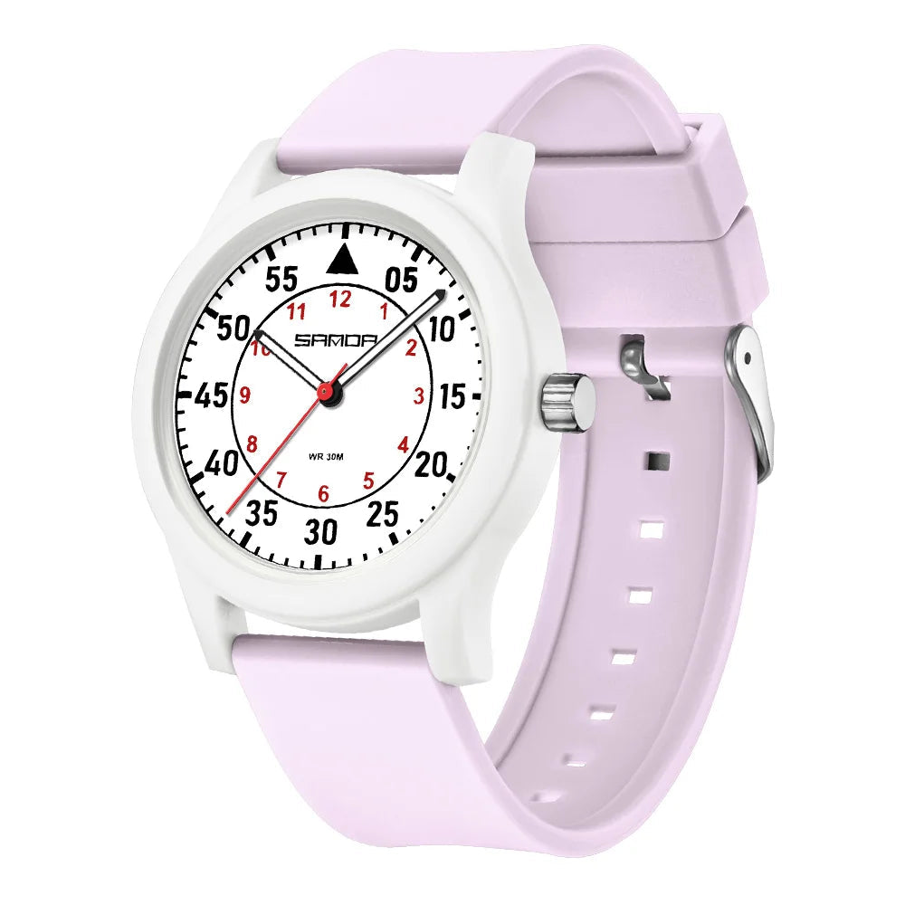 Luxury Quartz Elegant  Luminous Waterproof 30M Wristwatch