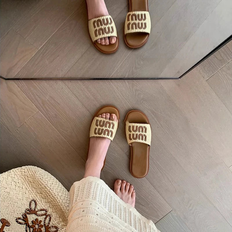 Flat Soft Sole Flip Flops Slippers