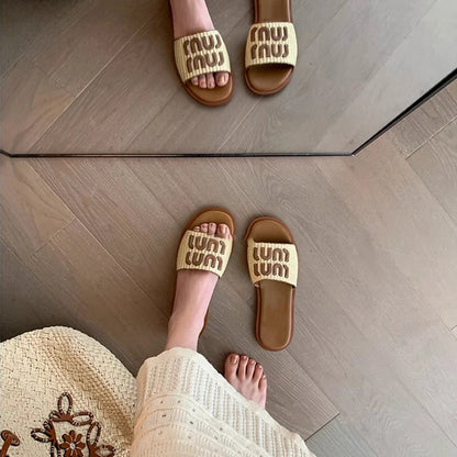Flat Soft Sole Flip Flops Slippers