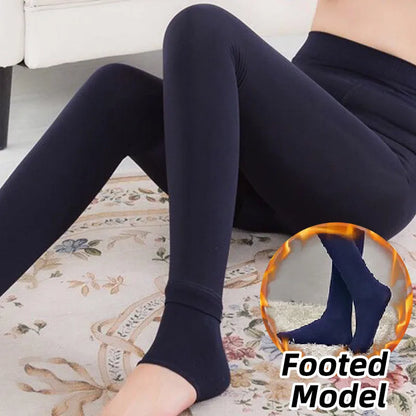 Warm Thermal Pants Polar Pantyhose Velvet Tights Skin Effect High Waist Wool Leggings