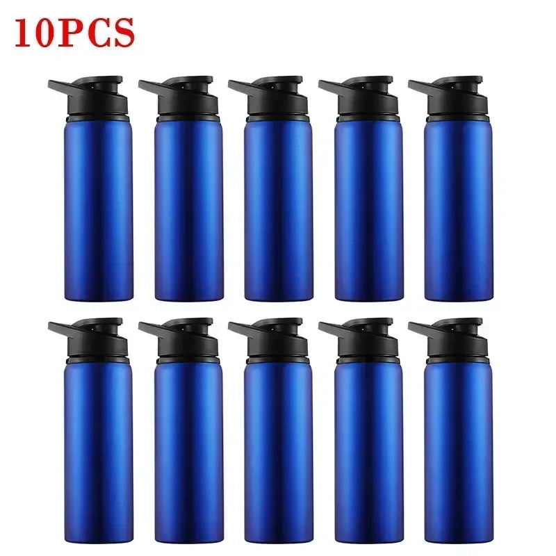 1-15PCS Portable Stainless Steel Bicycle Water Bottle