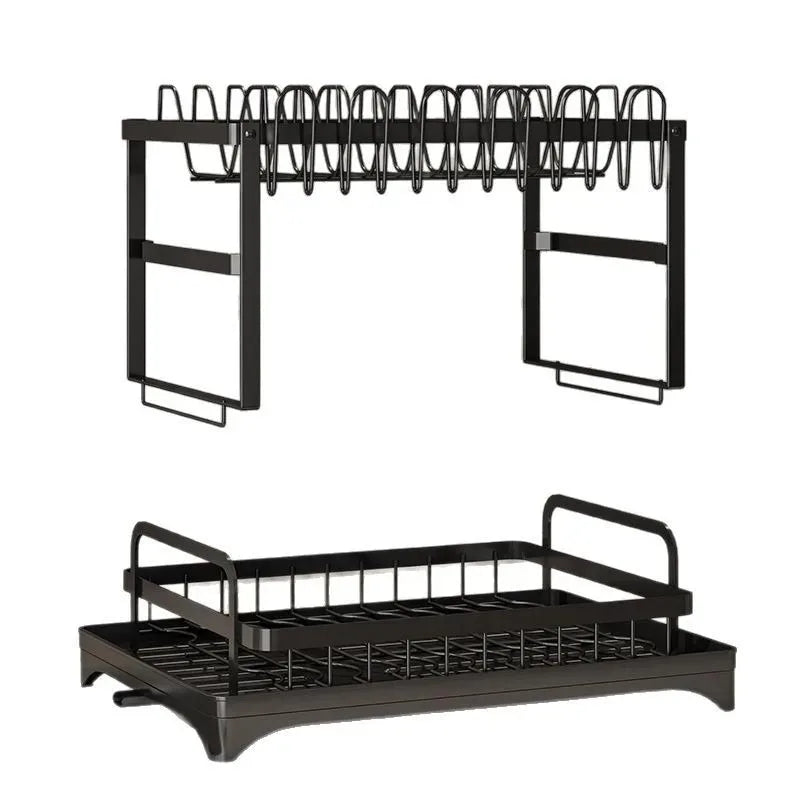 Dish Storage Rack Shelf Household Dish