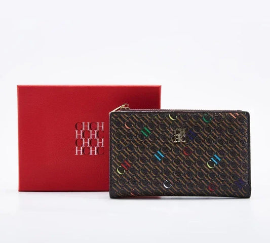 Luxury Brand Long Classic PVC Material Wallet