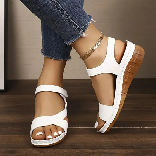 Casual Wedges Footwear Soft Heeled Sandals