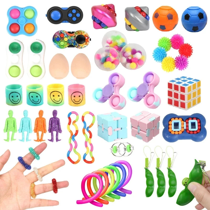 Random Mystery Fidget Toys Bag Set