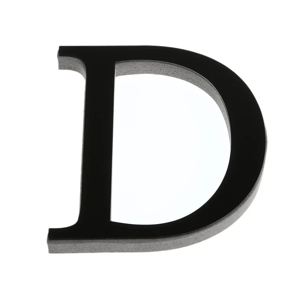 26 Letters DIY 3D Mirror Acrylic Wall Sticker