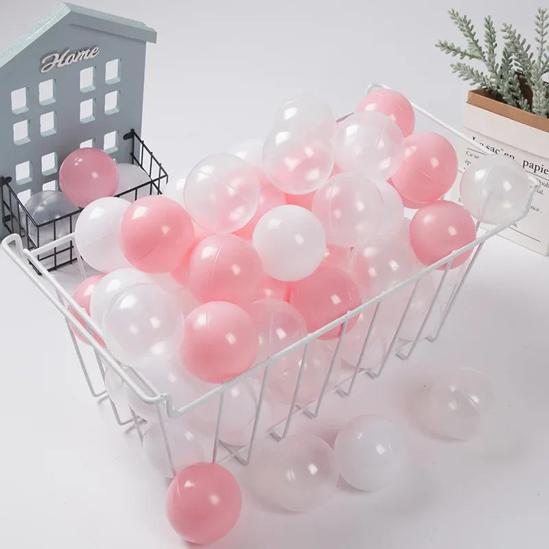 Ball Pit Balls Pack Star and Round BPA Soft Plastic Balls