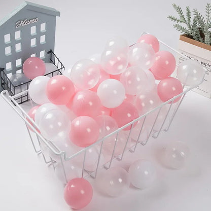Ball Pit Balls Pack Star and Round BPA Soft Plastic Balls