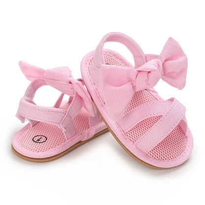 Baby Korean Flower Open Toed Baby Girl Sandals