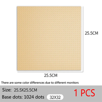 Baseplate 32x32 16X32 Dots Classic Brick Plate Building Blocks