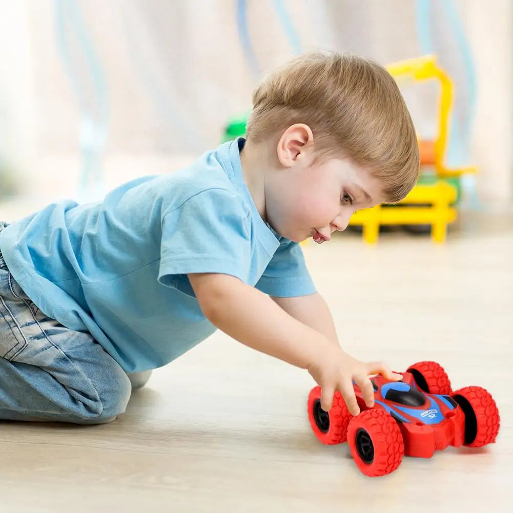 Car Four-wheel Drive Off-road Vehicle Stunt Dump Cars Double-Side Toy
