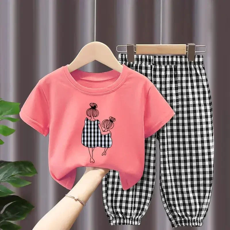 Children's Clothing Short-sleeved Sets
