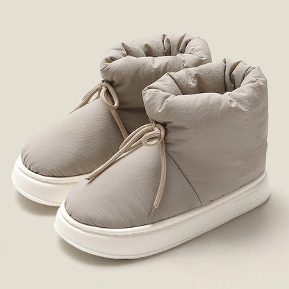 Warm Cotton Outdoor Non-slip Fur Ankle Snow Boots