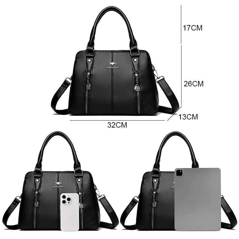 Luxury Leather Handbags Bags
