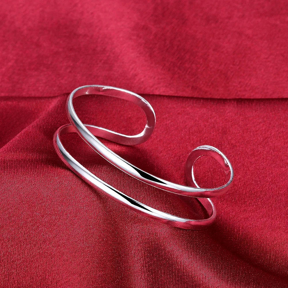 DANA 925 Sterling Silver Bangles Bracelet
