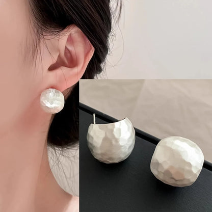 925 Sterling Silver Vintage Tassel Ball Earrings