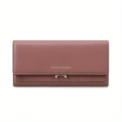 Luxury Long Purse Clutch Large Capacity Wallets