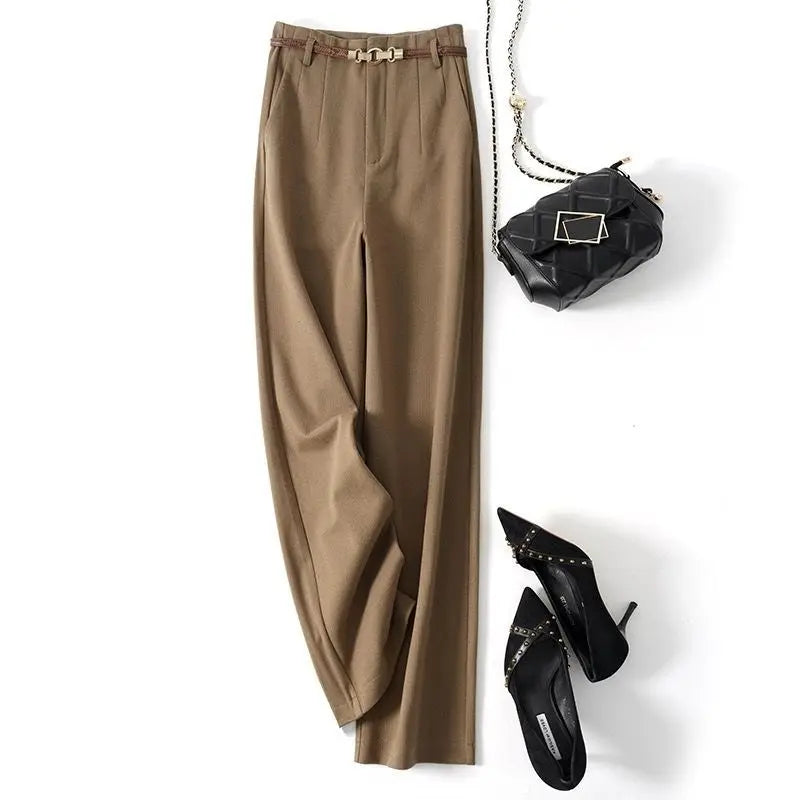 Korean High Waist Loose Wide Leg Pants